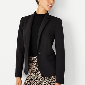 Ann taylor one button blazer